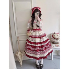 Strawberry Basket Country Lolita Dress JSK (KG18)