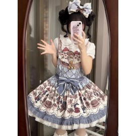Hazelnut Bear Sweet Lolita Dress JSK  (LBC01)