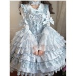 Butterfly Tales Classic Lolita Blouse by LoliCat (LOC2B)