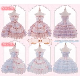 Rose Courtyard Classic Lolita Dress JSK / OP by Mademoiselle Pearl (FPB05)