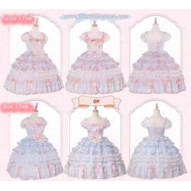 Rose Courtyard Classic Lolita Dress JSK / OP by Mademoiselle Pearl (FPB05)