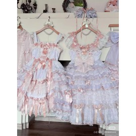 Rose Courtyard Classic Lolita Dress JSK / OP by Mademoiselle Pearl (FPB05)