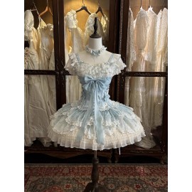 Floral Dream Ballet Style Lolita Dress (MFF08)