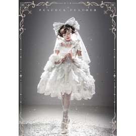 Peacock Feather SP 3.0 Classic Lolita Dress JSK by Mewroco (ME09)