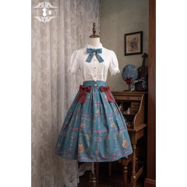 Antique Key Classic Lolita Blouse by Miss Point (MPD03B)