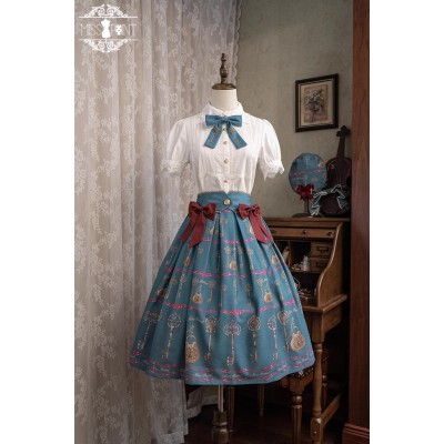 Antique Key Classic Lolita Blouse by Miss Point (MPD03B)
