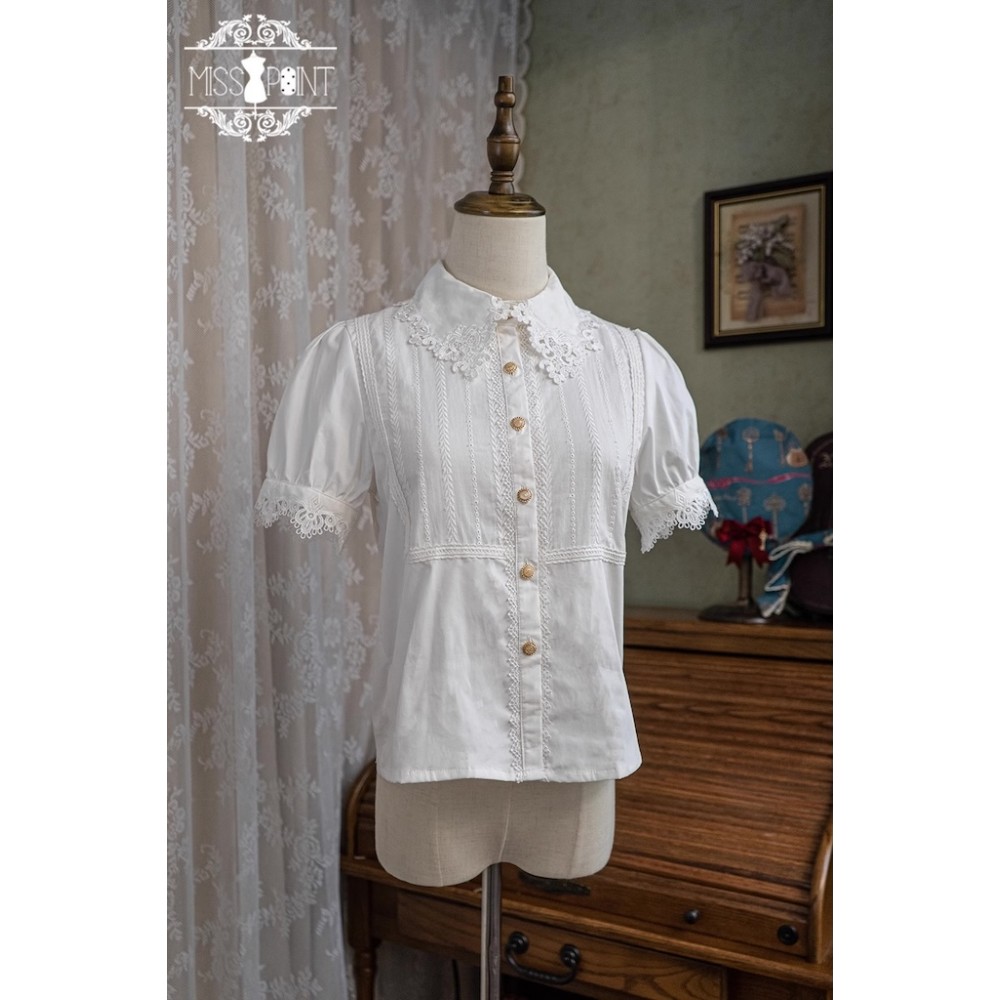 Antique Key Classic Lolita Blouse by Miss Point (MPD03B)