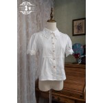 Antique Key Classic Lolita Blouse by Miss Point (MPD03B)