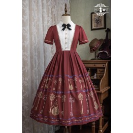 Antique Key Classic Lolita Blouse by Miss Point (MPD03B)