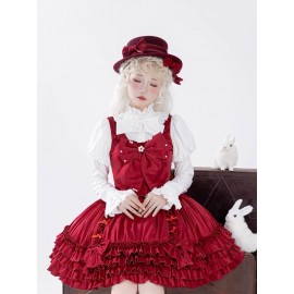 Dragon Bone Lily Gothic Lolita Blouse by N.N.Star (NNS02)
