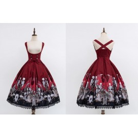 Dragon Bone Lily Gothic Lolita Dress JSK by N.N.Star (NNS01)