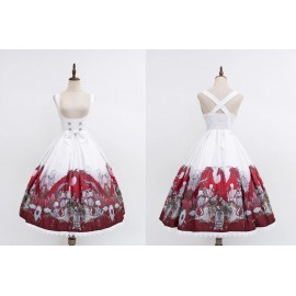 Dragon Bone Lily Gothic Lolita Dress JSK by N.N.Star (NNS01)