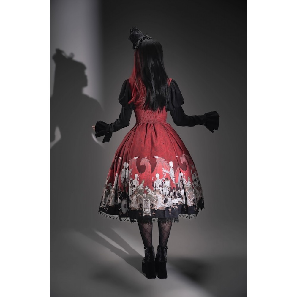 lilly❤︎‬様 Dragon Bone Lily Gothic Lolita Dress JSK by N.N.Star (NNS01)