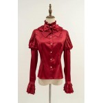 Dragon Bone Lily Gothic Lolita Blouse by N.N.Star (NNS02)