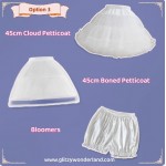 3-Piece Set Lolita Petticoat and Bloomers Starter Kit (FB02)