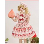 New Style Strawberry Sweet Lolita Dress OP / JSK by Strawberry Fantasy (SFS01)