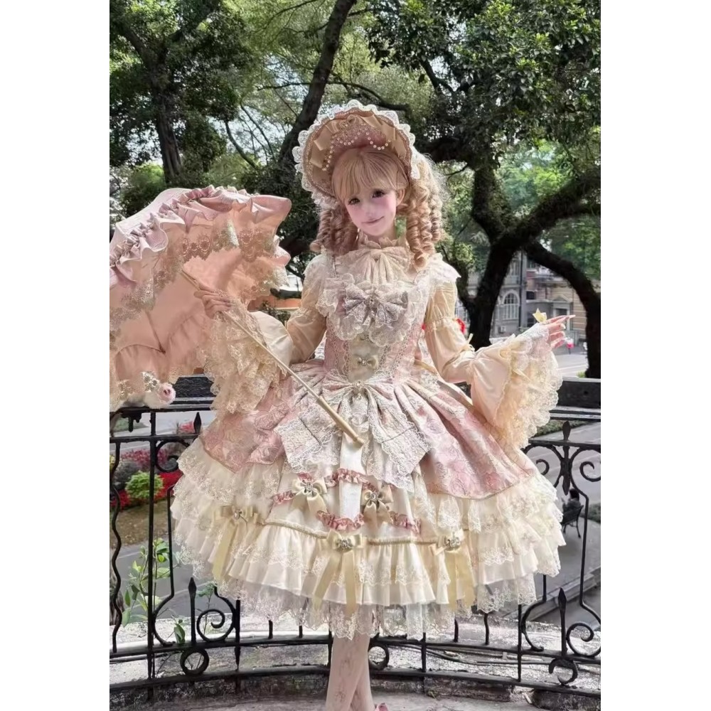 Gilded Dance Classic Lolita Dress JSK by Confession Sweetheart (CFS01)