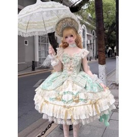 Gilded Dance Classic Lolita Dress JSK by Confession Sweetheart (CFS01)