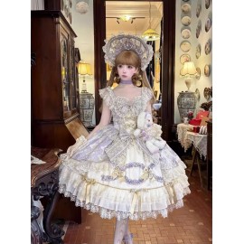 Gilded Dance Classic Lolita Dress JSK by Confession Sweetheart (CFS01)