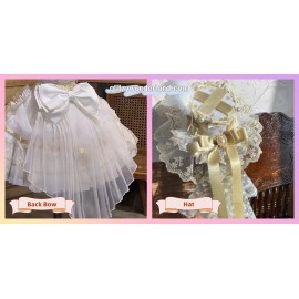 Pearl Banquet Veil Platinum SP Dream Contract Classic Lolita Dress by Dream Contract (DCT01)