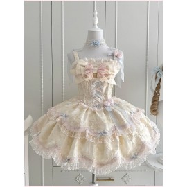 Floral Overture Sweet Lolita Dress JSK Dreamy Gift Box (DGB01)