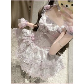 Floral Overture Sweet Lolita Dress JSK Dreamy Gift Box (DGB01)