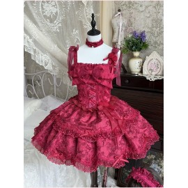 Floral Overture Sweet Lolita Dress JSK Dreamy Gift Box (DGB01)