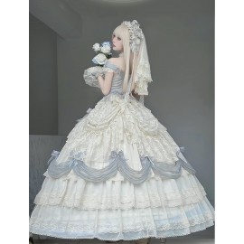 Prologue of Moonlight Hime Lolita Dress by Deer Honey (DHY02)