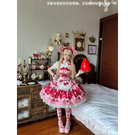 Strawberry Sweet Lolita Dress OP / JSK by Dream Lolita (DLT01)
