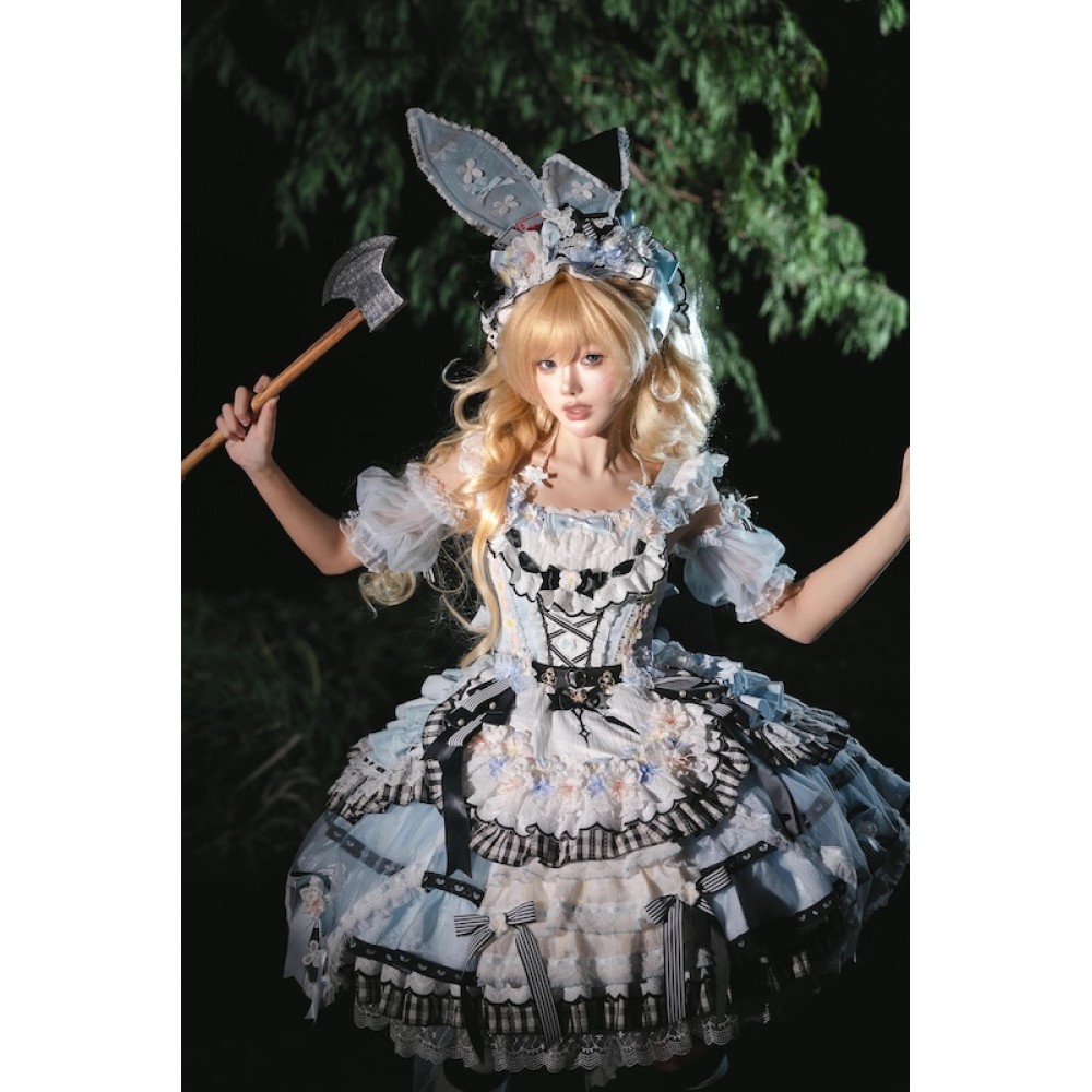 Flower and Alice Lolita Dress by FelinaeCookieLolita (FC04)