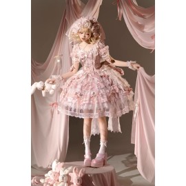 Love Snow Strawberry Lolita Dress OP by FelinaeCookieLolita (FC05)