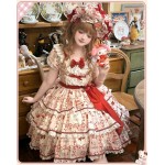 Strawberry Bear Sweet Lolita Dress OP (FD01)