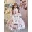 Winter Sweet Lolita Dress & Cape Outfit by Luxurious Sweet Cat (LSC01)