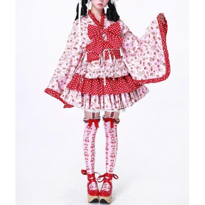 Kawaii Style Wa Lolita Outfit by MEME (ME01)