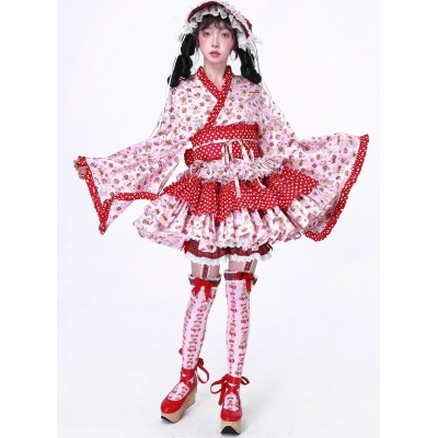 Kawaii Style Wa Lolita Outfit by MEME (ME01)