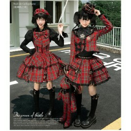 The Crown of Thistle Lolita Outfit by Nuit de Cellophane (NDC01)