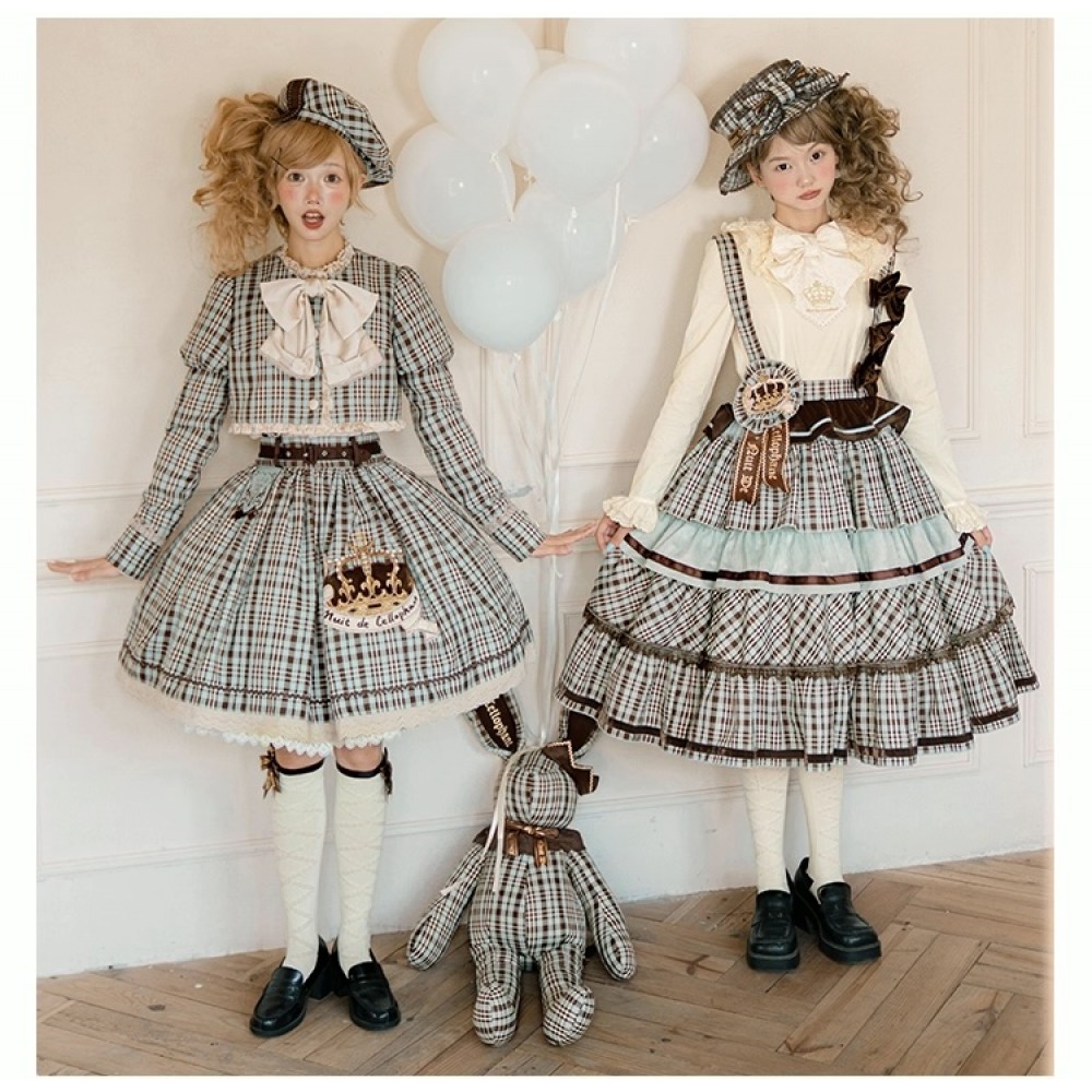 The Crown of Thistle Lolita Outfit by Nuit de Cellophane (NDC01)