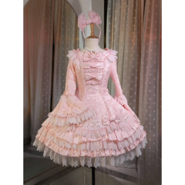 Diana Rose Solid Color Version Classic Lolita Dress OP by NIUNIUQ7 (NIU01)