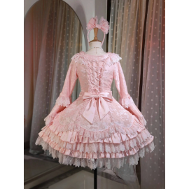 Diana Rose Solid Color Version Classic Lolita Dress OP by NIUNIUQ7 (NIU01)