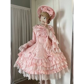 Diana Rose Solid Color Version Classic Lolita Dress OP by NIUNIUQ7 (NIU01)