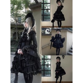 Diana Rose Solid Color Version Classic Lolita Dress OP by NIUNIUQ7 (NIU01)