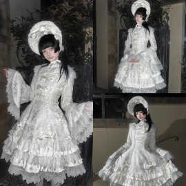 Diana Rose Solid Color Version Classic Lolita Dress OP by NIUNIUQ7 (NIU01)