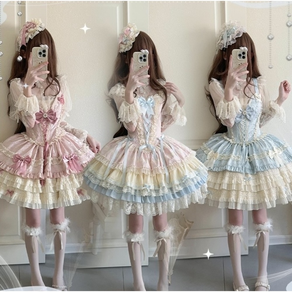 Weaving Dream Ballet Lolita Dress JSK by Rose Weaving Poetry (RWP01)