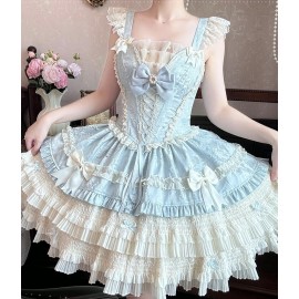 Weaving Dream Ballet Lolita Dress JSK by Rose Weaving Poetry (RWP01)