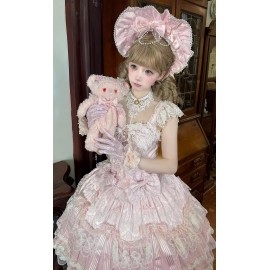 Ode to Sakura Under Moon Classic Lolita Dress JSK by Sweetheart in Dream (SID02)