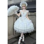 Ode to Sakura Under Moon Classic Lolita Dress JSK by Sweetheart in Dream (SID02)
