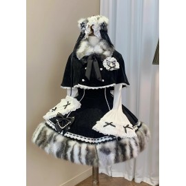 Fluffy Cat Sweet Lolita Outfit by Sheer Ocean (SON01)