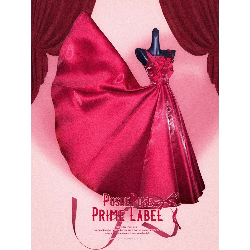 Alice and Her Dreams • Romantic Mood Gown by Poshepose (PSP07)