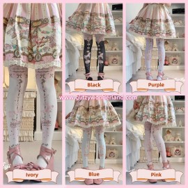 Dream Horse Sweet Lolita Tights by Roji Roji (RJ42)