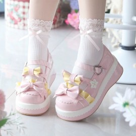 Sweet Lolita Kawaii Platform Shoes By Milk Candy Bear (MCB01)